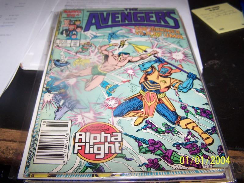 Avengers # 272 (Oct 1986, Marvel) alpha flight +thor captain america 