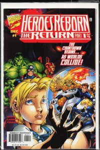 Heroes Reborn: The Return #1 Franklin Richards Cover (1997) Fantastic Four