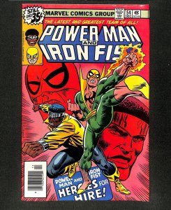 Power Man and Iron Fist #54 1st Heroes for Hire!