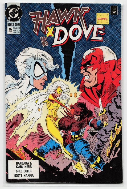 Hawk and Dove #16 (1990) Hawk & Dove