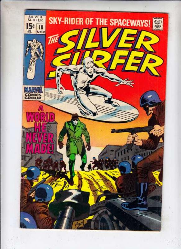 Silver Surfer #10 (Nov-69) FN+ Mid-High-Grade Silver Surfer