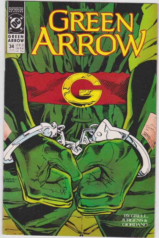 Green Arrow #34 (1990)