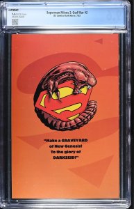 Superman/Aliens 2: God War #2 (7/02) Graded CGC 9.6