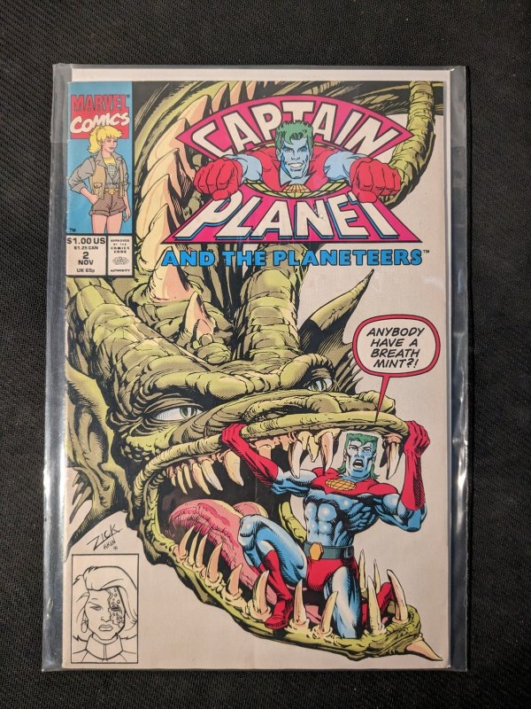 Captain Planet and the Planeteers #2 (1991) Linka