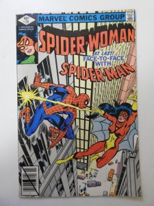 Spider-Woman #20 (1979) VG+ Condition! Centerfold detached at bottom staple