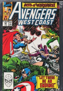 Avengers West Coast #55 (1990) West Coast Avengers / Avengers West Coast