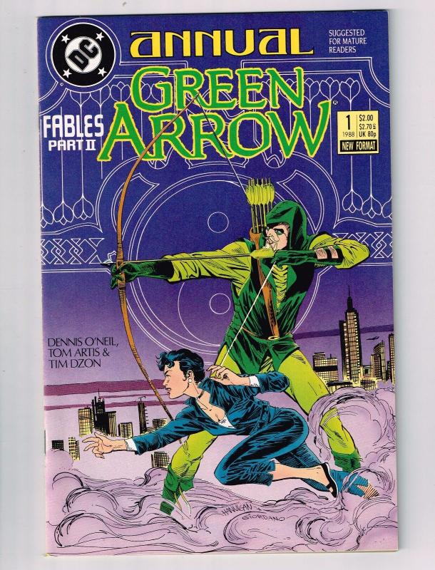 Green Arrow Annual # 1 NM 1st Print Marvel Comic Book CW TV Shado Speedy J28