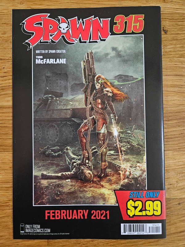 Spawn #314 (2021)