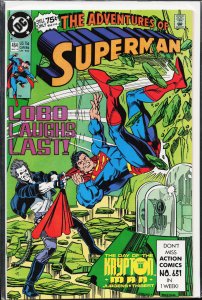 Adventures of Superman #464 (1990) Superman