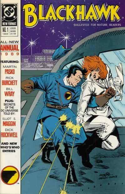 Blackhawk (3rd Series) Annual #1 VF/NM; DC | save on shipping - details inside