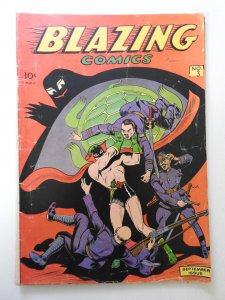 Blazing Comics #3 VG+ Condition!