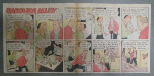 (28) Gasoline Alley by Bill Perry from 1963 Size: Third Page : 7.5 x 15 inches 