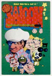 SALOON #1, FN+, Underground, 1973, Dave Geiser, Yahoo, more UG in store