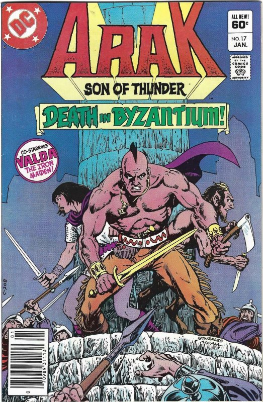 Arak, Son of Thunder #17 through 20 (1983)
