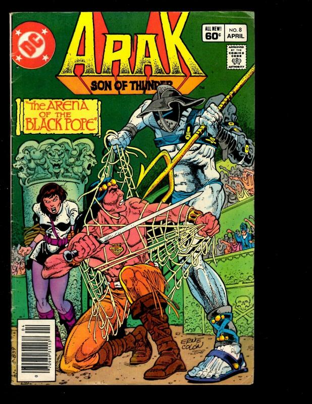 12 Arak Son of Thunder DC Comics # 3 4 5 8 20 21 22 23 25 27 28 Annual # 1 EK4