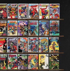 Huge Lot 150+ Comics with The Flash, Vigilante, Iron Man, Thunderbolts & More!
