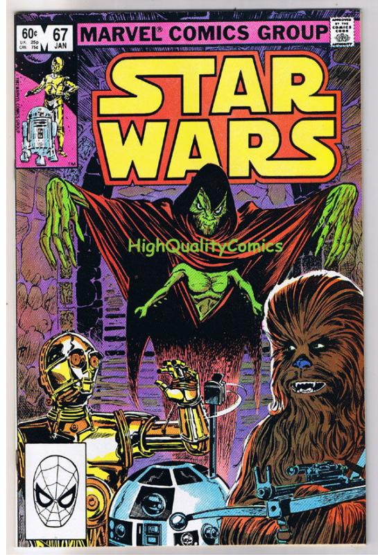 STAR WARS #67, VF/NM, Luke Skywalker, Darth Vader, 1977, more SW in store