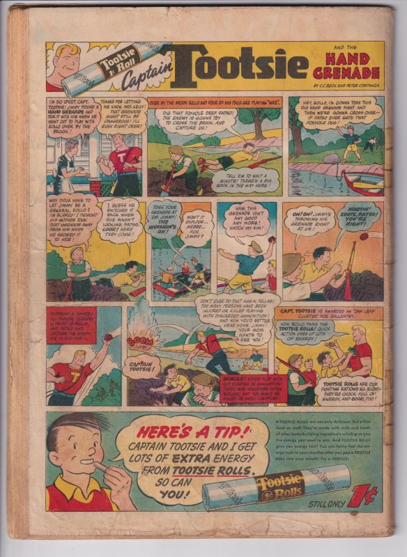 FEATURE COMICS #91 (Sep 1945) GD 2.0 cream to white paper, see description!