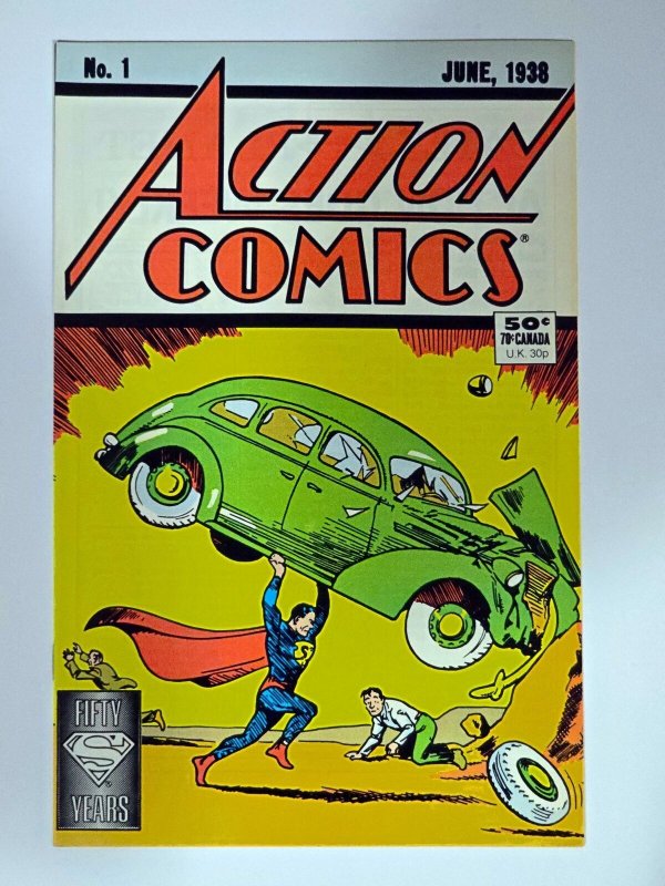 Action Comics  #1  DC Comics 1988 NM-  Reprint