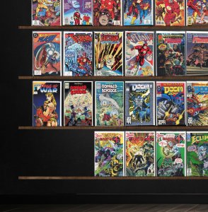 Huge Lot 150+ Comics with The Flash, Elementals, Eclipso, Doom 2099 & More!