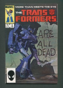 Transformers #5  /  9.0 - 9.2 NM-  /  June 1985