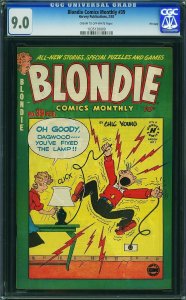 Blondie Comics Monthly #39 (1952) CGC 9.0 VFNM