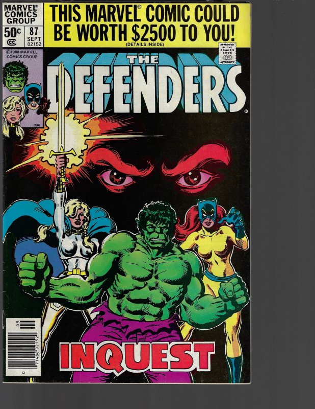 Defenders #87 (Marvel, 1980)