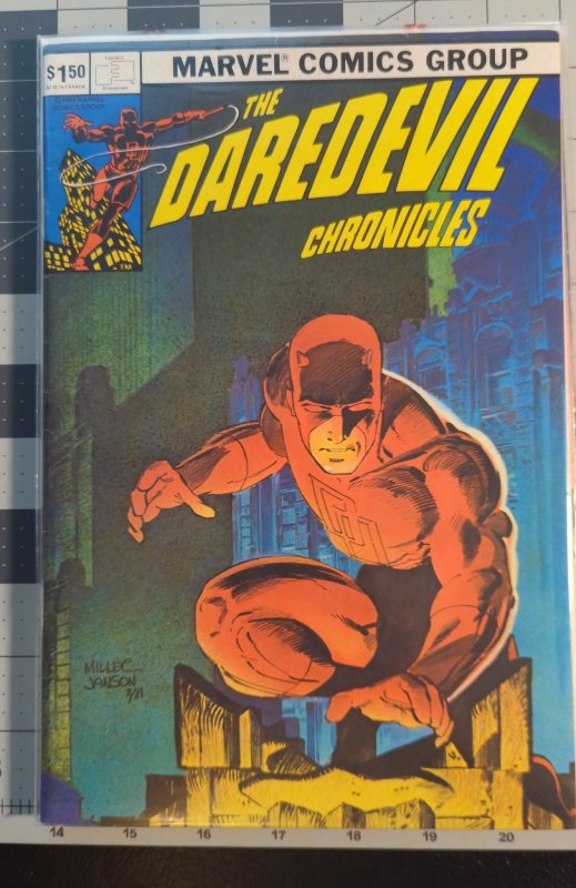 FantaCo's Chronicles #3 (1982) Daredevil