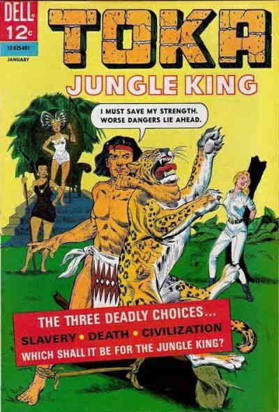 Toka #6 VG ; Dell | low grade comic Jungle King | Comic Books