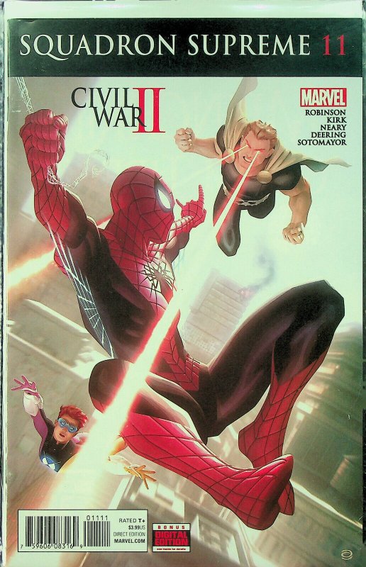 Squadron Supreme #9-12 (Jul-Oct 2016, Marvel) - 4 comics - Near Mint