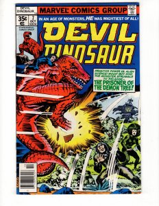 Devil Dinosaur #7 (1978) THE PRISONER OF THE DEMON-TREE! / ID#724