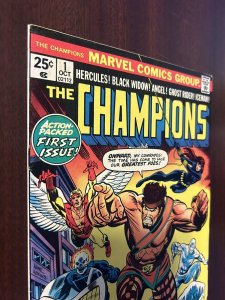 The Champions #1 FN-VF Marvel Comics 1975 Ghost Rider - Black Widow - Hercules 