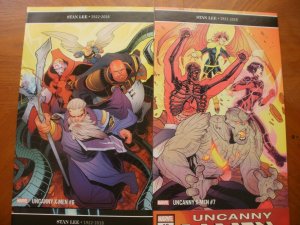 4 NEW Mint Marvel Comic: UNCANNY X-MEN (2019) #6 7 8 10 Disassembled Brisson