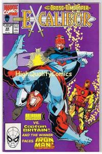 EXCALIBUR #20 21 22 23 24, NM+, Phoenix vs Captain Britain, 1988, more in store