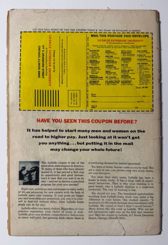 Special Marvel Edition #15 (1973) First Shang-Chi! Centerfold detached