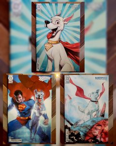 Lot of 3: Krypto #1 + Summer of Superman + Unlimited #1 (2025) Last Dog Krypton!