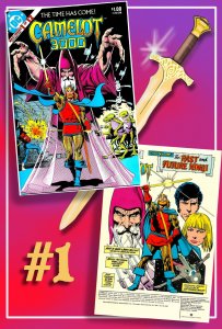 CAMELOT 3000 #1 - 12 (1983-85) 8.0 VF Complete Maxi-Series!  Brian Bolland!