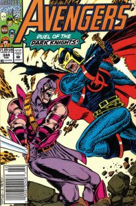 Avengers, The #344 (Newsstand) VG ; Marvel | low grade comic Black Knight vs Swo