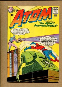 Atom #9 - That Atoms Phantom Double - 1963 (Grade 4.5) WH