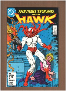 Teen Titans Spotlight #7 DC Comics 1987 HAWK NM- 9.2