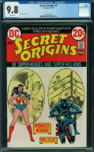 Secret Origins #3 (1973) CGC 9.8 NMMT