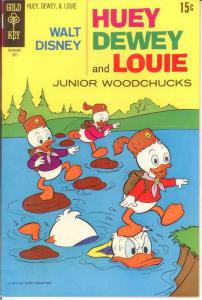 HUEY DEWEY & LOUIE (1966-1984 GK) 6 VG-F WRITTEN BY BAR COMICS BOOK