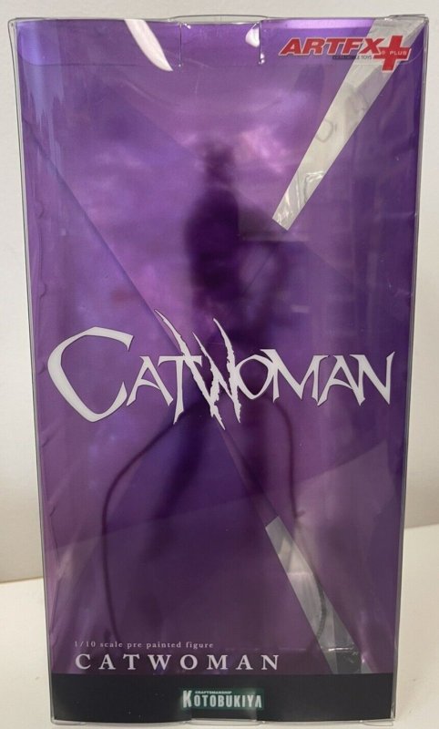 ArtFX+ 1/10 Scale Pre-Painted Catwoman Statue Kotobukiya