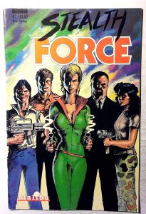 Stealth Force #7 (1988) Malibu Comics 1st Print Comic Book