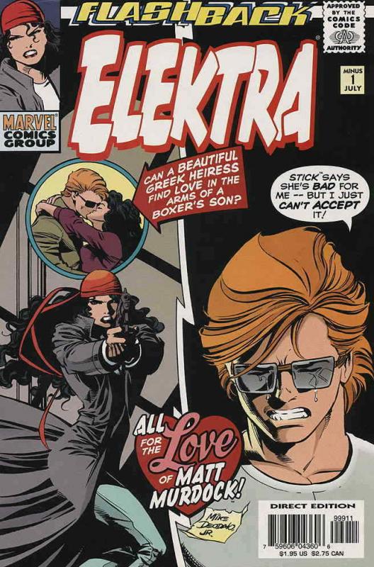 Elektra (2nd Series) #minus 1 VF/NM; Marvel | save on shipping - details inside