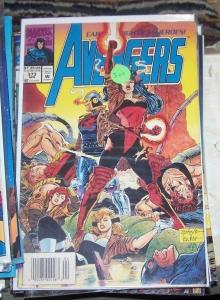 Avengers #373 (Apr 1994, Marvel) black knight inhumans hercules joscasta