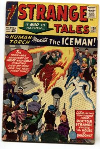 Strange Tales #120--Diko--Kirby--Human Torch--comic book--VG
