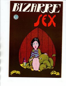 Bizarre Sex #3 - 3rd Print- Underground - 1973 - VF