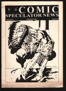 Comic Speculator news #1 1993-1st Issue-Simon Bisley cover art & feature stor...