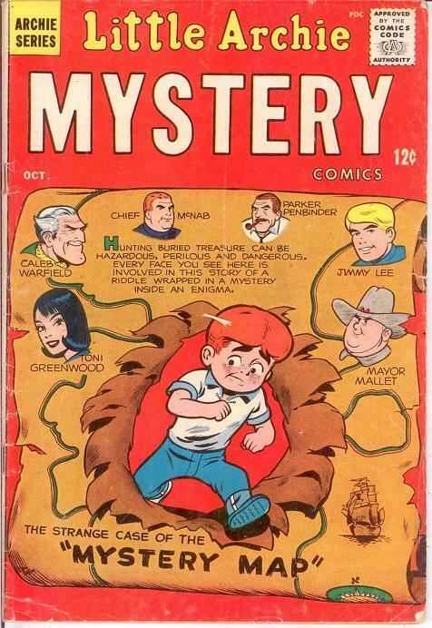 LITTLE ARCHIE MYSTERY (1963)2 VG October 1963 COMICS BOOK